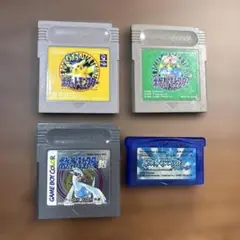 ポケットモンスター ゲームソフト 4点セット