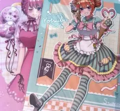 五等分の花嫁　中野一花　中野四葉　クリアファイル