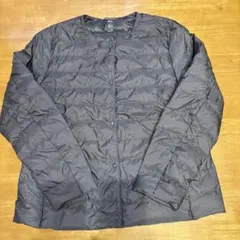 美品UNIQLO ウルトラライトダウンコンパクトジャケットXLサイズグレー収納袋
