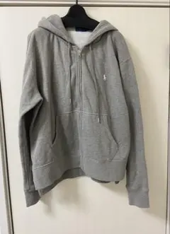 POLO ラルフローレン　ワンポイントロゴ　裏起毛パーカー　美品♡