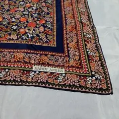 HARDY AMIES 花柄スカーフシルク風 約75cmのサムネイル