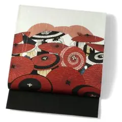 WAKKA 番傘　日本画　浮世絵　江戸　レトロ　モダン　着物　京袋帯