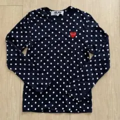 PLAY COMME des GARCONS ドット柄 ブラックXS - メルカリ