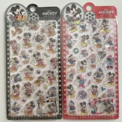 Disney MICKEY AND FRIENDS シール 2枚　海外正規品