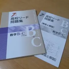 高校リード問題集 数学B+C ベクトル 解答と解説付きのサムネイル