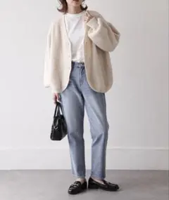 テーパードカラーデニムパンツ Chillfar