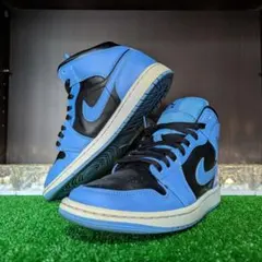 【人気】★NIKE AIRJORDAN1 MID University Blue