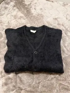 Attitude MakesStyle　シャギー モヘア風　カーディガン