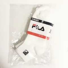 FILA 異柄 クォーター丈 ３足組 ソックス セット
