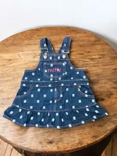miffy デニムワンピース 90サイズ