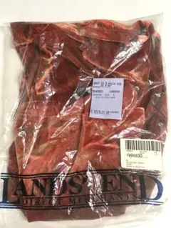 ランズエンド　長袖ベロアバレエネックトップス　Lサイズ　新品　★1312S