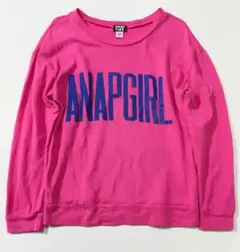 ౨ৎＡＮＡＰ ＧＩＲＬ トレーナー 【M】