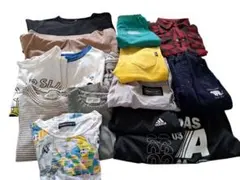 男児130　ブランド品15点セット