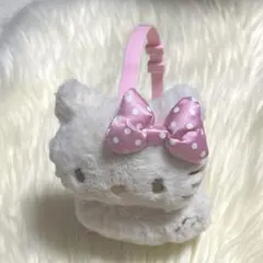 レトロ　HELLO KITTY 耳あて イヤーマフ SANRIOキティ