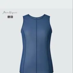 ユニクロ　マメクロゴウチ　シアータンクトップ ブルー　XLのサムネイル