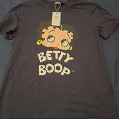 SHEIN ベティ・ブープ 半袖Tシャツ ネイビー