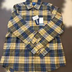 OUTDOOR PRODUCTS ネルシャツ イエロー L