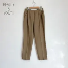 ビューティーアンドユース　2タックテーパードパンツ　ユナイテッドアローズ