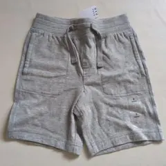 新品タグ付！GAP☆スウェットハーフパンツ グレー 95cm