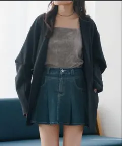 kastane デザインオーバーシャツジャケット