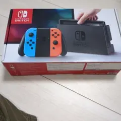 液晶美品　Nintendo Switch 青/オレンジ Joy-Con 本体