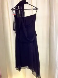 maitresse ドレス　パーティー　結婚式　ブラック　9号