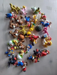 マリオ チョコエッグ フィギュア 50体+部品取り30体セット マリオ チョコエッグ フィギュア 50体+部品取り30体セット