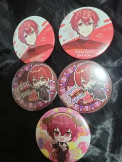 浦島坂田船　となりの坂田　あほの坂田　缶バッジ　プラス