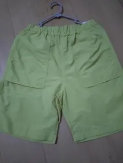 UNIQLO キッズ ハーフパンツ 160 イエロー