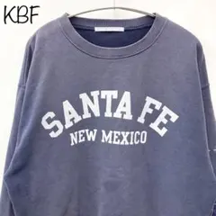 【KBF】エンブロイダリースウェット　刺繍　ネイビーのサムネイル