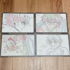 鬼滅の刃 ダイニング お楽しみくじ おすそ分けポストカード 我妻善逸 コンプ