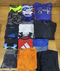 キッズ スポーツウェア アンダーアーマー adidas NIKE 14点