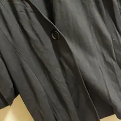 美品　MICHEL KLEIN ブラック カーディガン 長袖 シンプルのサムネイル