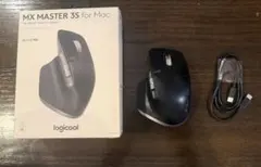 美品】ロジクール MX MASTER 3S 箱あり（ソール交換済）静音マウス