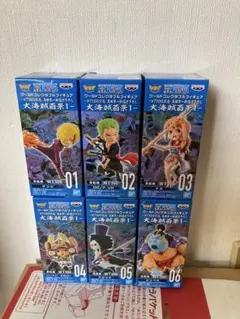 ワンピース　コレクタブル 大海賊百景　vol1 6種のサムネイル