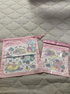 ☆リトルツインスターズ ☆巾着袋セット