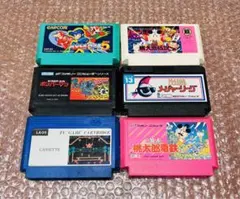 【FCソフト6本セット・任天堂・ファミコン】casg