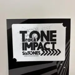 SixTONES Track ONE IMPACT ツアー限定シール