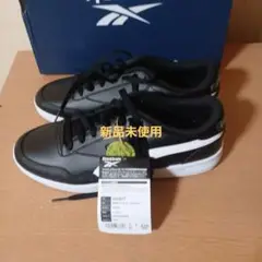 リーボックReebok　黒　テニス　スニーカー　メンズ新品未使用27センチ箱あり