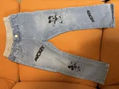 ミッキー デニムパンツ 110cm