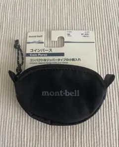 モンベル　コインパース　ブラック