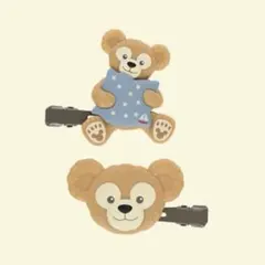 ディズニー ダッフィー 前髪クリップ