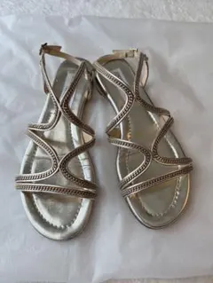 JIMMY CHOO⭐︎サンダル ⭐︎ゴールドチェーン37のサムネイル