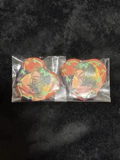 蓮巳敬人　ラメキラハート　缶バッジ