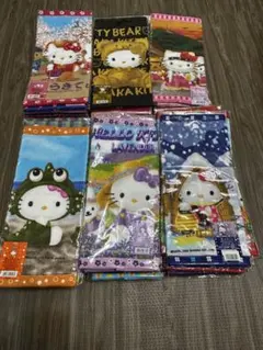 ヤマト運輸 ハローキティ 四国限定 スポーツタオル ミニタオル おまけ