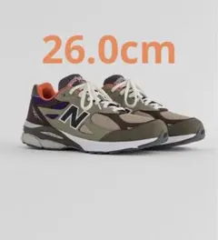 希少サイズ　new balance M990 V3 BT3