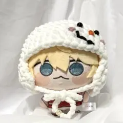 にじまるっと　雪だるま帽子