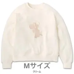 値下げ❗️新品タグ付き TOM and JERRY 裏毛ワイドトレーナーのサムネイル