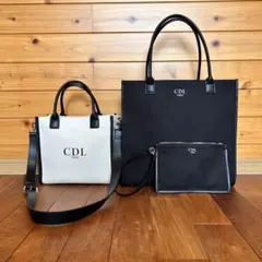 《値下》【登坂広臣ØMI】CDL／Canvas ToteBag BL & WH