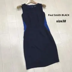 美品】Paul Smith BLACK 幾何学柄 ワンピース シアー 38 - メルカリ